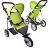 Adar Doll Stroller Sporty Stroller with Basket and Canopy