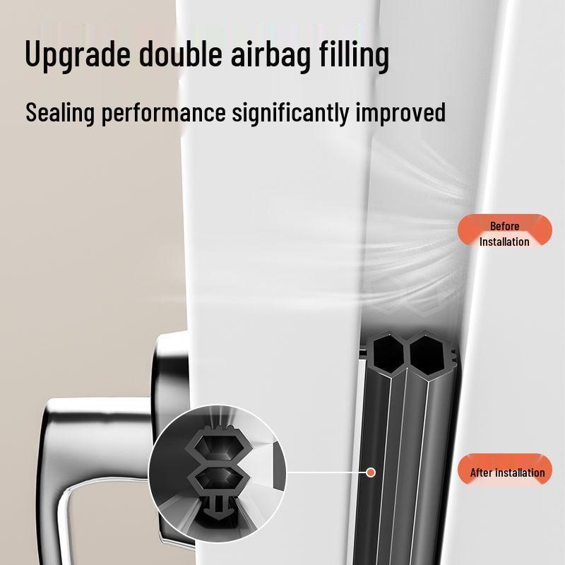 PVC Thermal Break Aluminum Window & Door Sealing Strip: Leakproof & Windproof for Winter