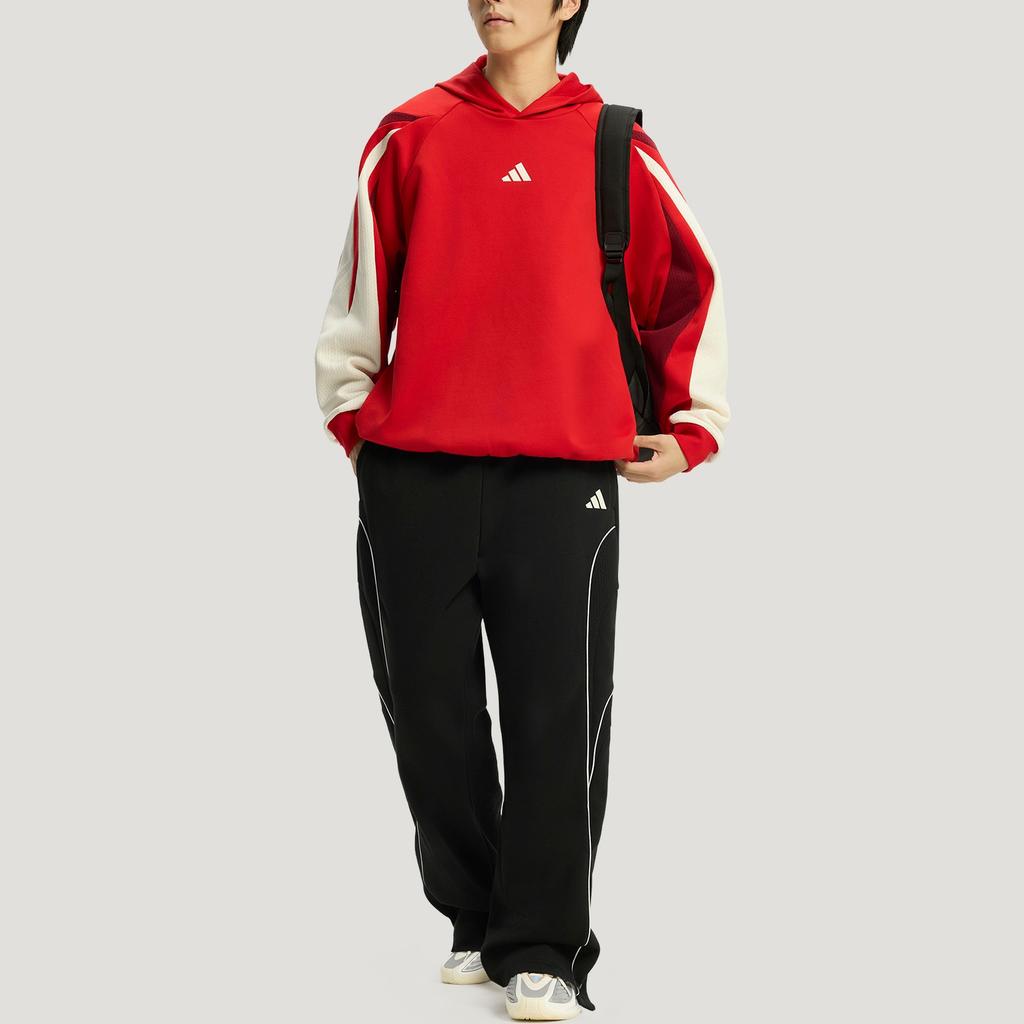 Adidas Basketball Cny New Year Color Block Reversible Knitted Sports Hoodie Men hoodies KT0620