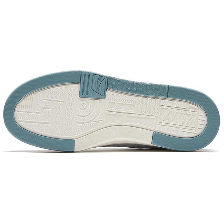 Anta Street Lite Abrasion Resistant Breathable Low Top Skateboard Shoes Men's Blue White 112438052-4