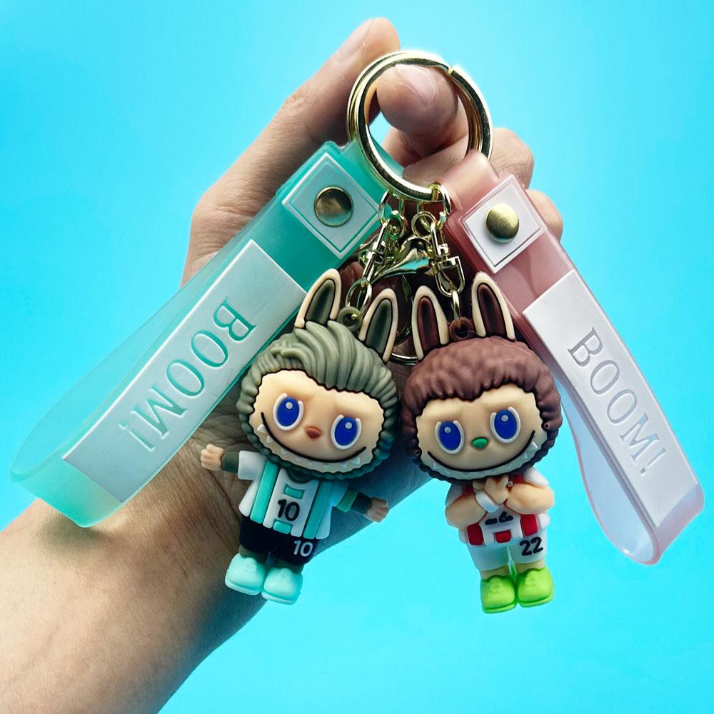 Fashion Keychain Cute Cartoon Backpack Car Pendant Gift Doll Ornament