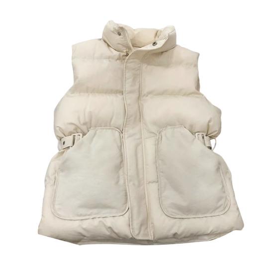 Women's Puffer Vest Casual Sleeveless Hooded Zip Up Jacket Quilted Stand Collar Coat with Pockets Winter Warm Outerwear