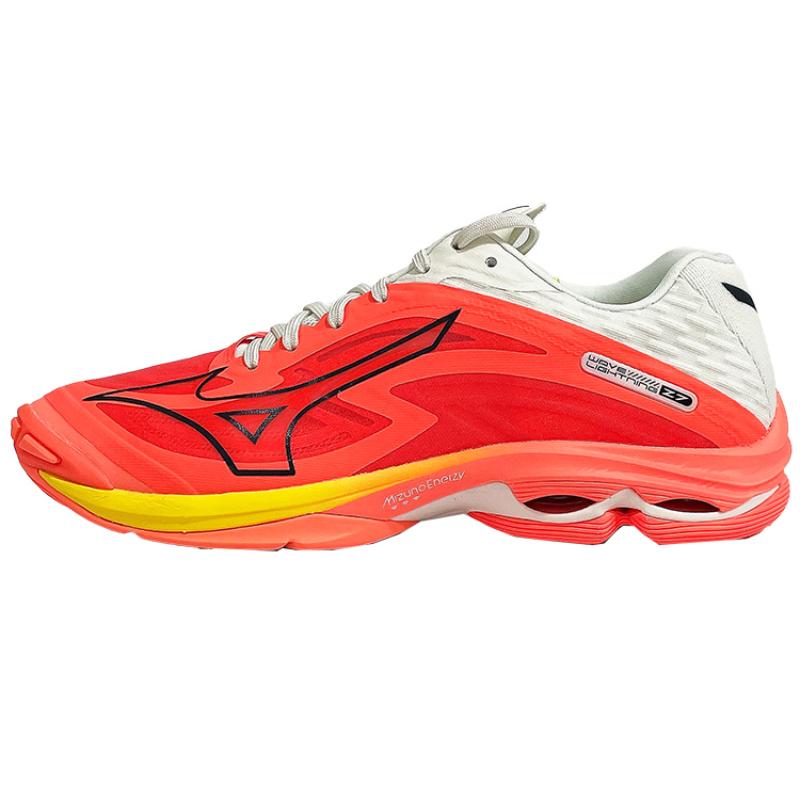

Mizuno Wave Lightning Z7 Low Silver Cloud Orange Sneakers V1GA220002 40