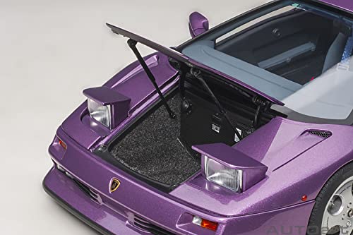 AUTOart 1/18 Scale Lamborghini Diablo SE30 VIOLA SE30/Metallic Purple Finished Product, One Size, 79158