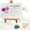 Plantable Seeds Paper Calendar 2026 Biodegradable Plantable Calendar with Wildflower Seeds Monthly Growable Planner for Eco-Friendly Office