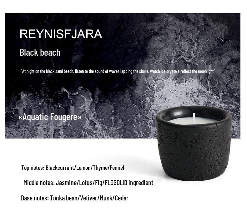 Ya Feng Rock Whisper Scented Candle & Diffuser Gift Set - Long-lasting Essential Oil Fragrance for Home