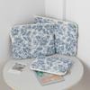Shockproof Laptop Sleeve 11/13/15 Inch Portable Protective Notebook Bag Floral Quilted Laptop Tablet Cover for Office/Travel