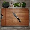 Wutuo Solid Ebony Wood Double-Sided Cutting Board
