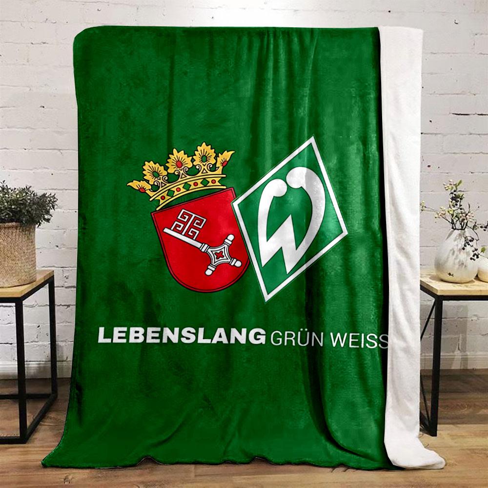 Werder Bremen Logo Blanket for all seasons blanket lunch break throw gift