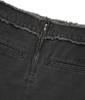 Pallet Pleated Denim Skirt Charcoal