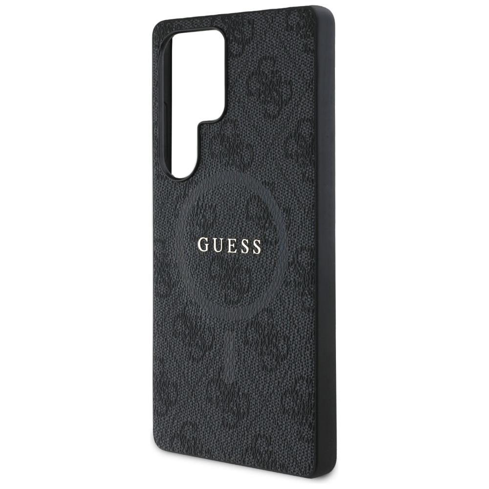 Etui Do Samsung Galaxy S25 Ultra Guess Leather Magsafe Czarny