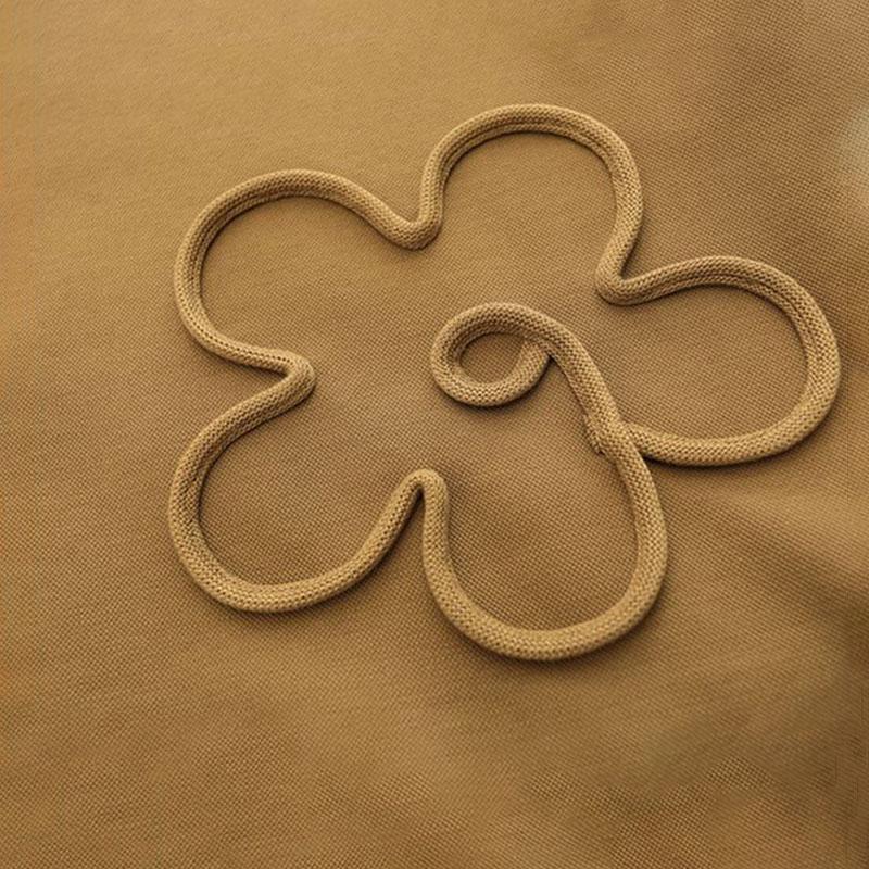 Women's Spring and Autumn Large Size Cotton Sweatshirt Solid Color Round Neck Loose Pullover Top