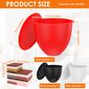 3Pcs Silicone Stand Mixer Bowl Liners for Tilt Head 5 Qt Mixers Silicone Bowl Insert Dishwasher and Microwave Safe for Kitchen