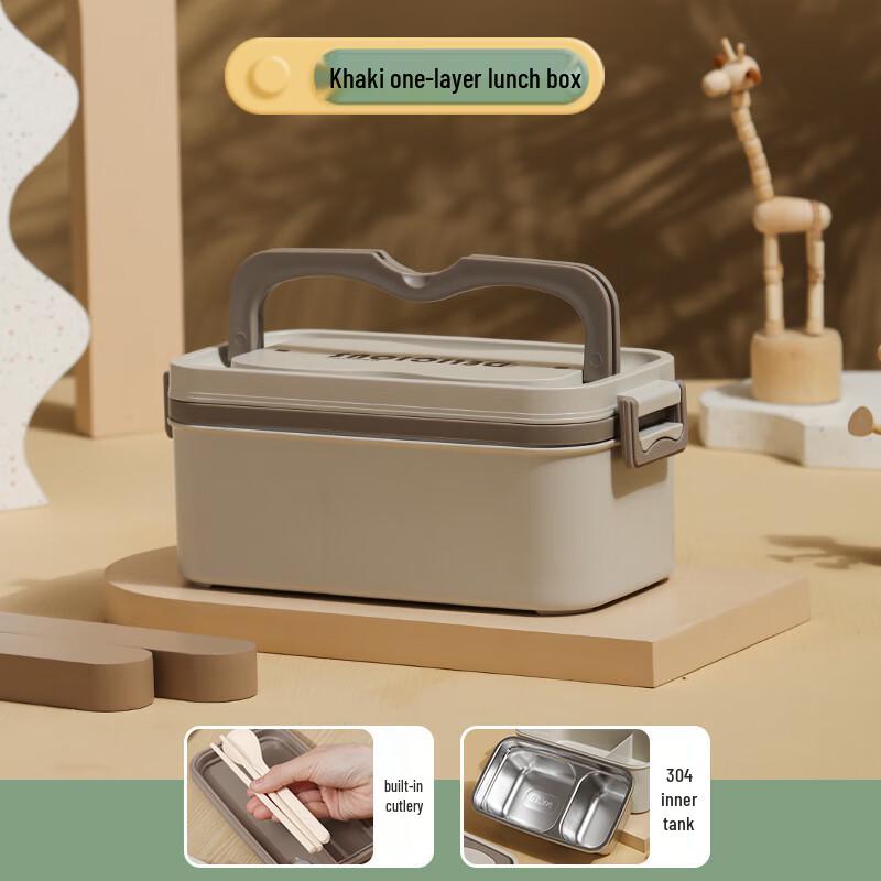 

Shangqi Portable Multi-Layer 304 Stainless Steel Bento Lunch Box