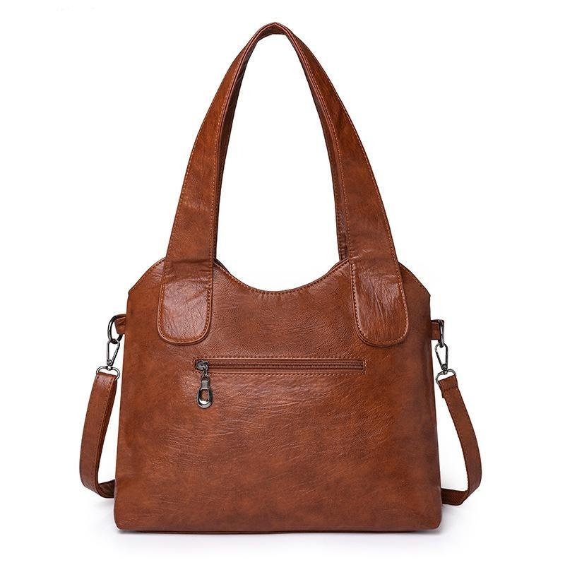 Geantă tote de mare capacitate Geantă de mână pentru femei Geantă de umăr din piele moale