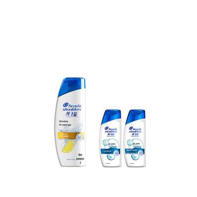 Head & Shoulders Erfrischende Ölkontrolle Anti-Schuppen Shampoo Reisepackung