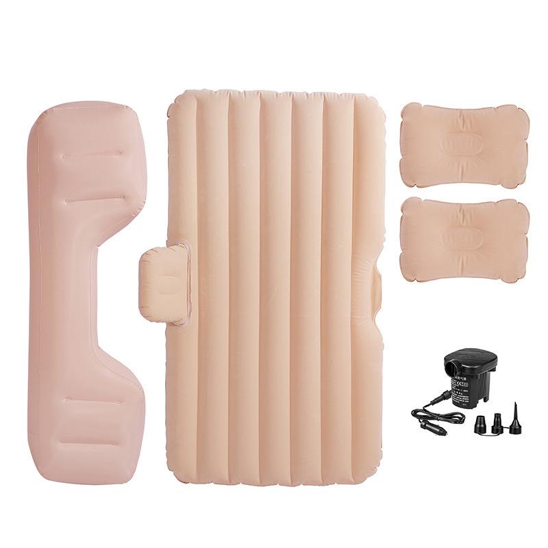 Thickened Car Inflatable Travel Mattress: Rear Seat Folding Bed for SUVs & Sedans