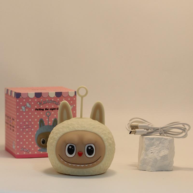 

Silicone Night Light: Sleep Aid & Eye Protection for Baby Feeding Warm Light