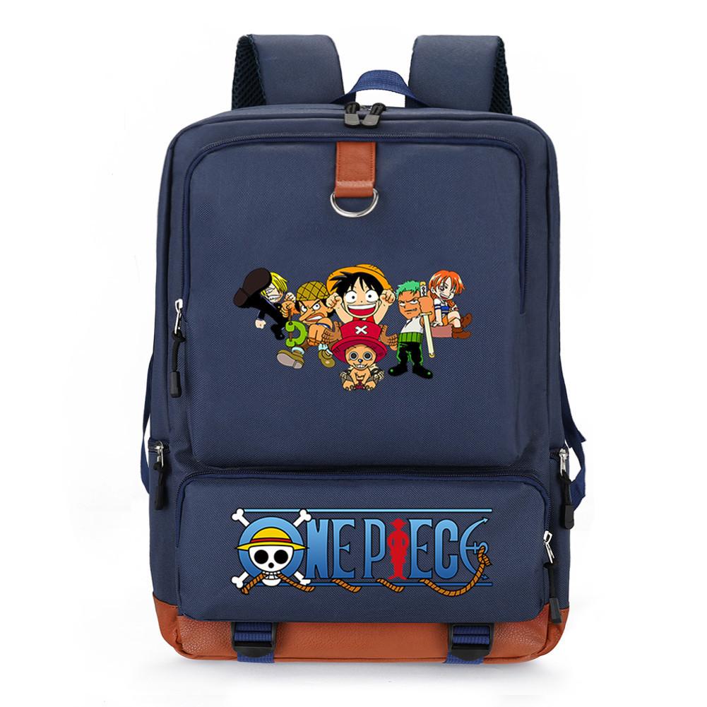Popular Animation Peripheral Backpack Computer Bag Junior High School Students Personality Large Capacity Schoolbag