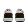 Nike Court Borough Low Top Kids' Skateboarding Shoes Black White Red Sneakers 839937-102