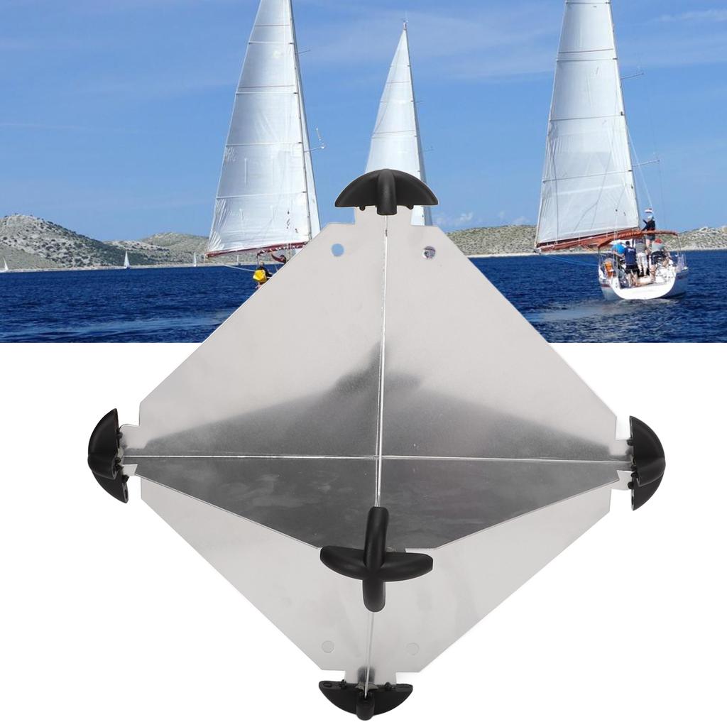 10pcs Octahedral Type Aluminium Radar Reflectors 12x12 Inches for Sailboats Motorboat