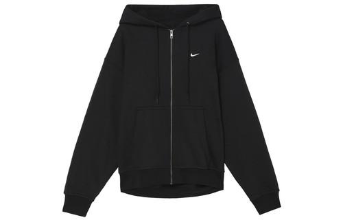 Nike Solo Swoosh Full-Length Zipper Versatile Hooded Jacket FZ1165-010 2XL чёрный