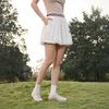 Fila Archive Series Minimalist Fashion Brand Logo Design Skirt Pants Casual Skirt Women Skirts Cloud-White F11W527301F-WT