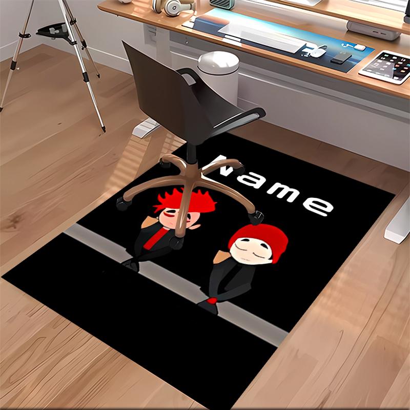 Custom personalization twenty one pilots Print Area Rug - Soft, Washable Non-Slip Indoor Mat,Living Room,Home&Office Decorative Rug