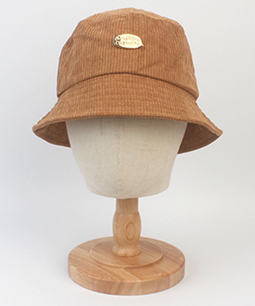 Yunibeosyeolkemiseuteuli Corduroy Bubble Beige Bucket Hat