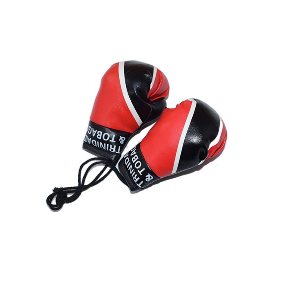 1 Pair Hanging Boxing Gloves Pendant Leather Mini Boxing Gloves  Girls Gifts