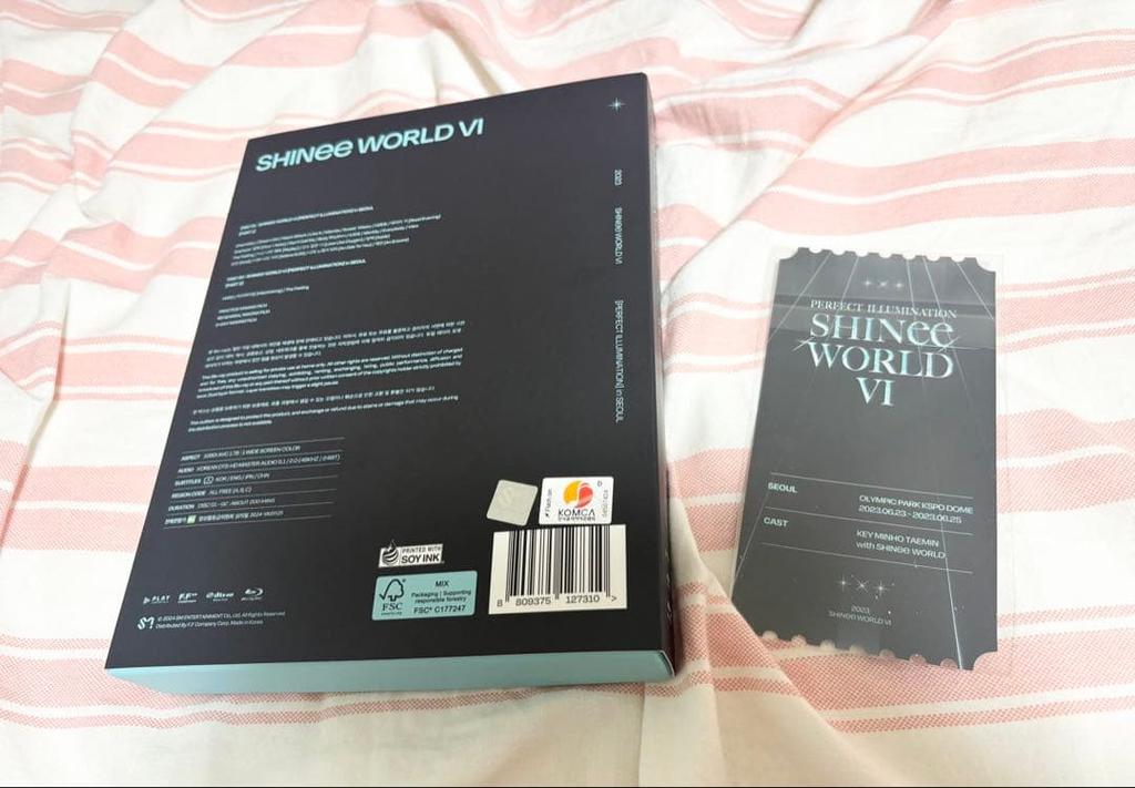 [USED] SHINee WORLD VI BluRay