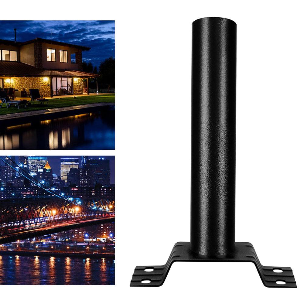 Practical Solution for Various Outdoor Lighting Needs Metal Mounting Pole for LED Street Light Yard Light and More