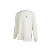 Jordan T Shirts Men's Beige Crew Neck Moderate Straight Fit DV8427-030