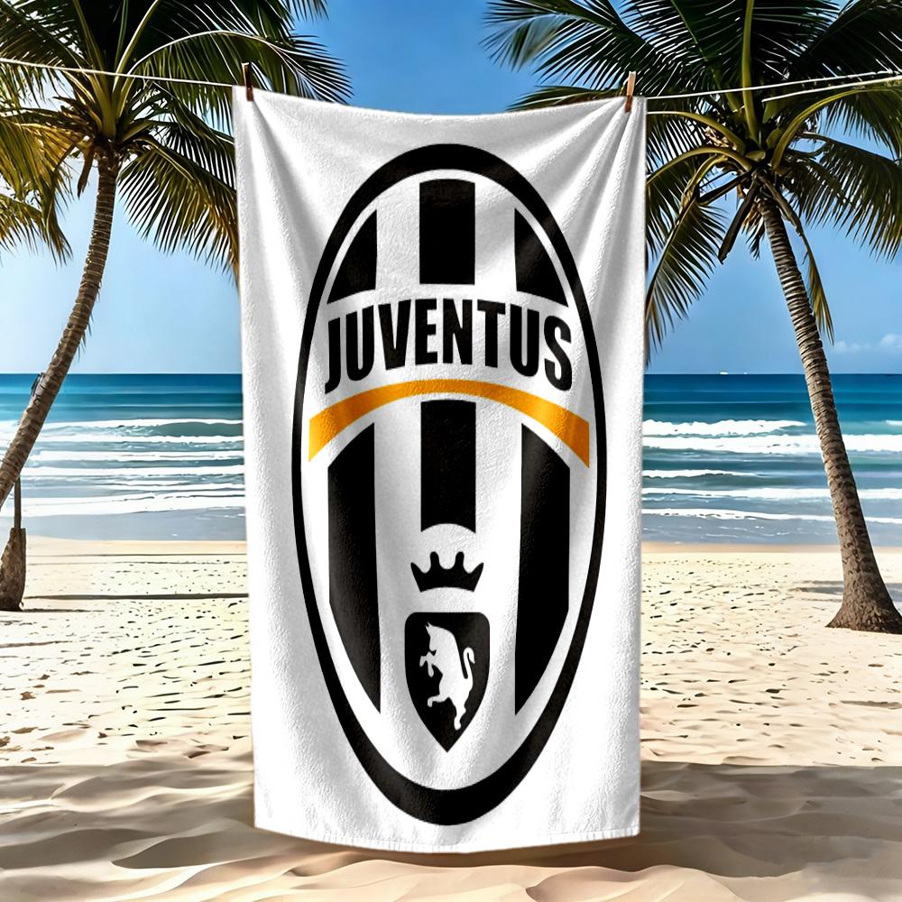 Juventus Beach Towel Super Soft Microfiber Quickdry Fabric Comfortable Lightweight Perfect For Traveling Yoga Camping And Swimming