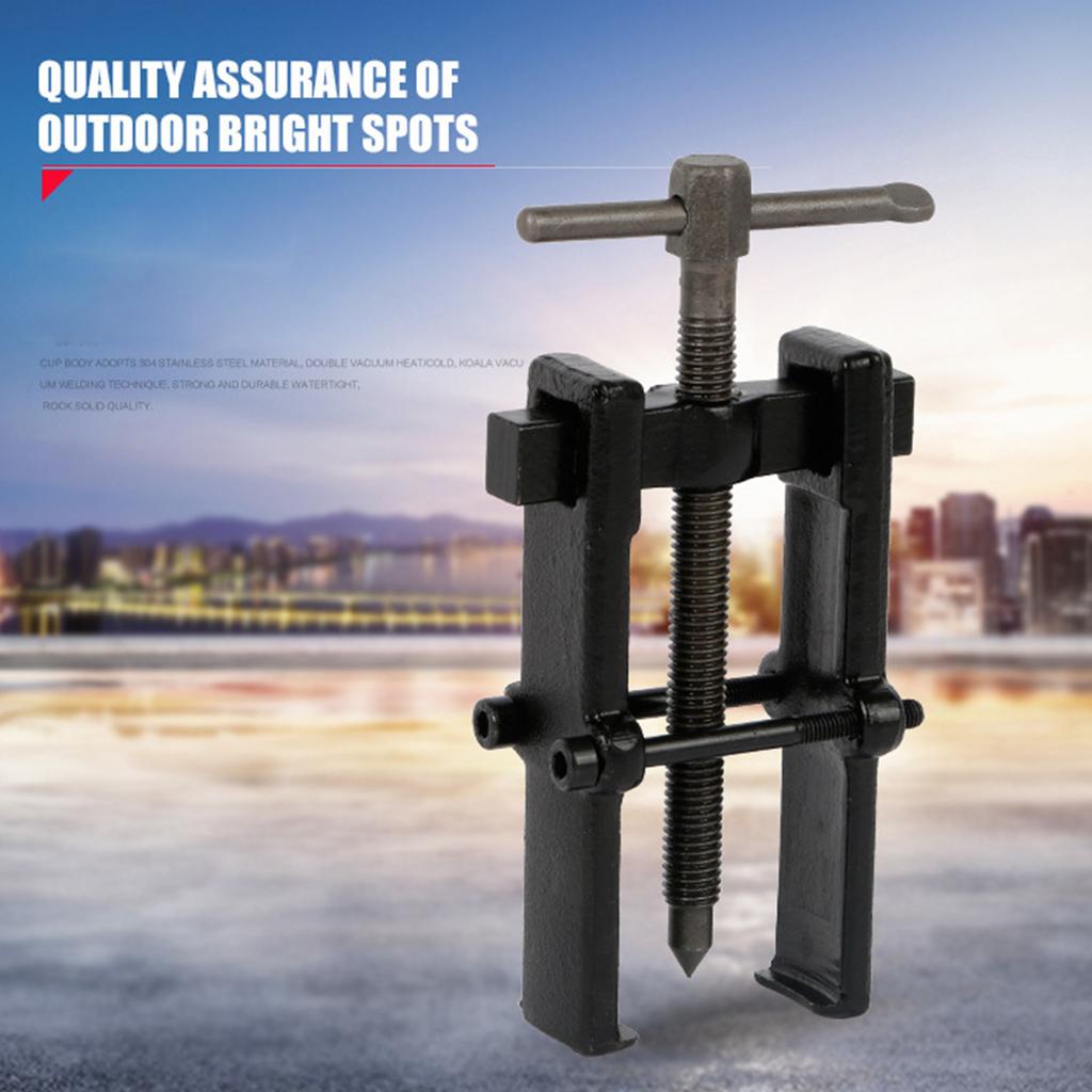 2  Bearing Puller High Carbon Steel Heat Treated Efficient Rustproof Antislip Removal Tool 2 Claws Puller Bearing Gear Puller