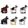 Historically Famous Battle Horse Building Block Model Medieval Cavalry Soldiers Figure Bricks Accessories Toys For Kids J108