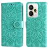 For Realme 15 Pro 5G/Realme 15 5G Case Sunflower Imprint Leather Wallet Phone Cover