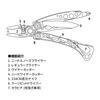 LEATHERMAN Multi Tool Pliers SKELETOOL CX SKELETOOL CX Japanese 25 Year Warranty [Genuine Product] [Verdant]