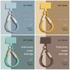 Popular Color-Block Phone Lanyard: Multifunctional Anti-Loss Case, Earphone Cover, Toy Bag, Woven Wrist Strap