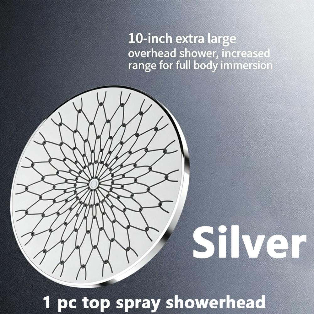 1 pc high-end hotel bathroom with the same shower head, available in both handheld and overhead options, durable, drop resistant