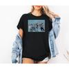 Banksy Street Band T Shirt Jazz Music Graffiti Style Funky Musician Art 4344pc Vintage Slightly Homme Stretched