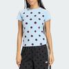 Adidas Originals Cali Tee Slim Fit Round Neck Short Sleeve Striped T-Shirt Women tops KV1192