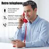 Retro Phone Handset Cellphone Landline Converter for iPhone&Android, Type-C/Wireless Bluetooth Old Fashioned Telephone Receiver
