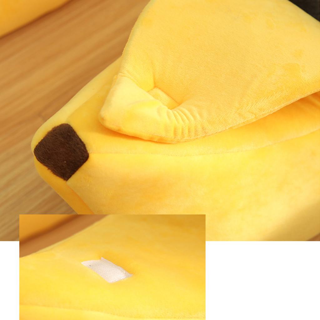 Pet Banana Bed for Dog Bed Creative Soft Small Bed Cat Nest Cozy For Dog Sofa Cute Pet Bedding Warm In Winter