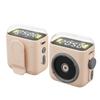 Retro Mini Bluetooth Speaker with Magnetic Clip, Portable Wireless Speaker for Outdoor Desktop Use, Cute Cartoon Design