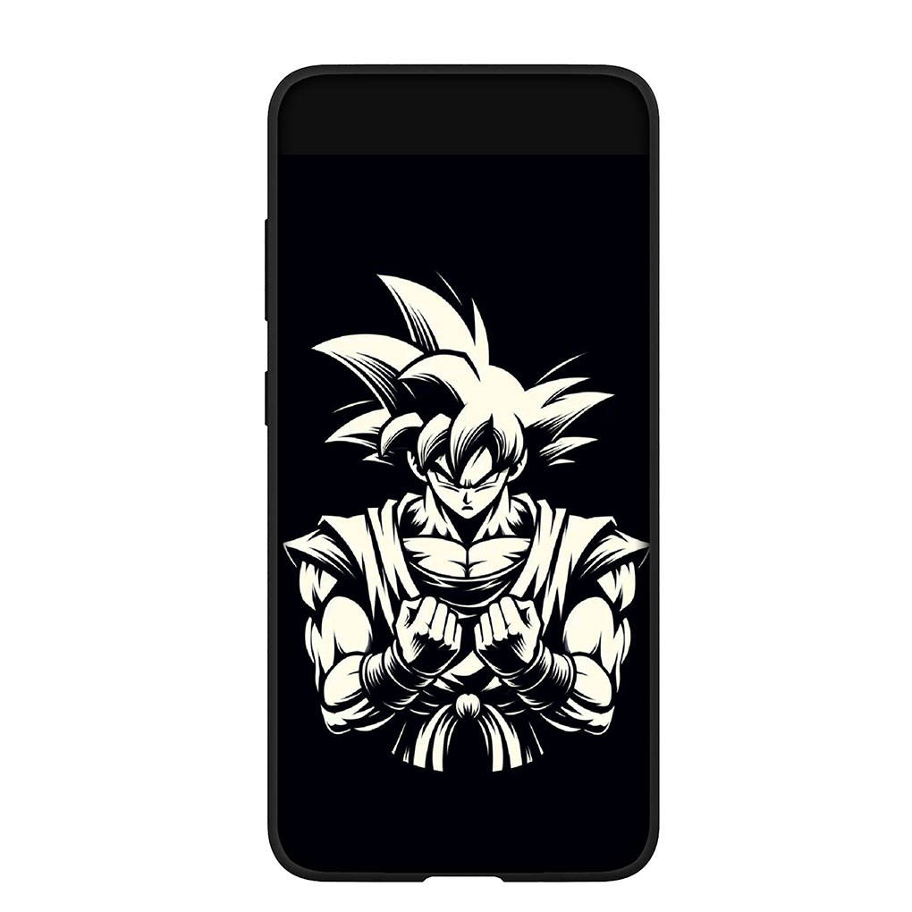 Phone Case for Samsung Galaxy S25 S24 S23 iPhone 16 15 Redmi Note 14 13 12 16E 11 Pro Max XR OPPO Moto Huawei Dragon Ball Goku DragonBall Super Cover