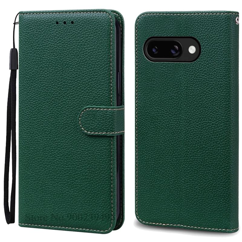 For Google Pixel 9A Case Flip Leather Wallet Cover For Google Pixel 9A Case Book Phone Cover Coque Fundas Capa