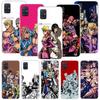 JoJo Bizarre Adventure Golden Wind Phone Case For Samsung Galaxy A52 A32 A22 A12 A02S A50S A30S A51 A31 AA71 Note 20 Ultra 10 S1