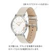 Watch PERRY White Dial Beige Leather Strap 14503116 [Coach][Authentic Import] Women's