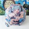 Hatsune Miku, automatický deštník, třísložkový deštník, UV ochrana.